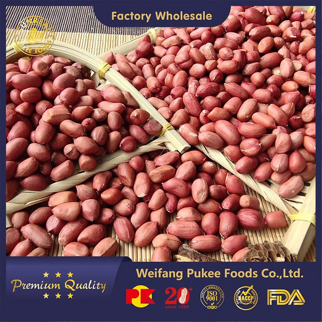 Roasted Peanut Kernels with Skin/Red Skin/Crispy&Fresh/Fine Packing