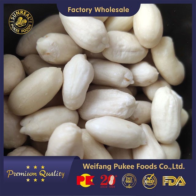 PukeeRaw Blanched Peanut KernelsVirginiaQuality AssuranceChina